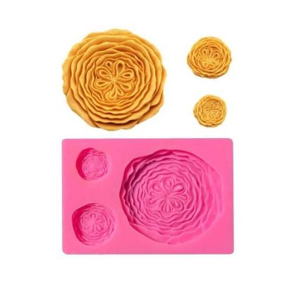 Molde De Silicona Peonía G36-003U5-03