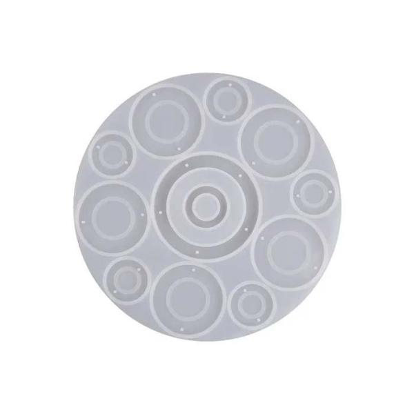 Molde De Silicona Aros Y Circulos G68-002M10-02