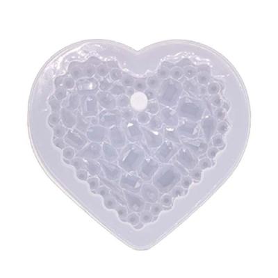 Molde De Silicona Corazón Cristal G57-005W10-02