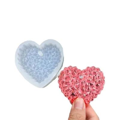 Molde De Silicona Corazón Cristal G57-005W10-02