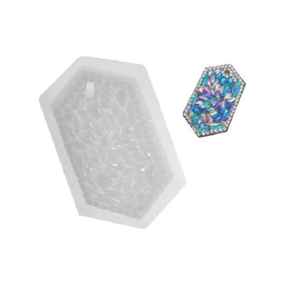 Molde De Silicona Medalla Exagonal G57-005Y7-02