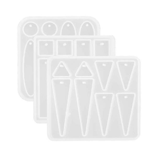 Molde De Silicona Pendientes G76-003F10-02