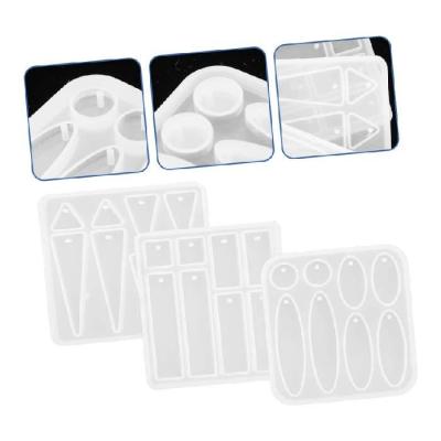 Molde De Silicona Pendientes G76-003F10-02