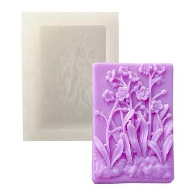 Molde De Silicona Jabón - Flores H63-003L7-02