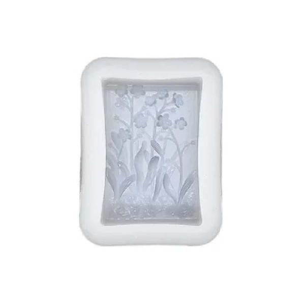 Molde De Silicona Jabón - Flores H63-003L7-02