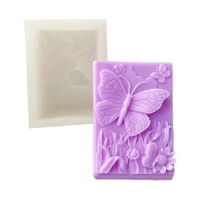 Molde De Silicona Jabón - Mariposa H63-003R7-02
