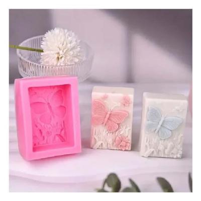 Molde De Silicona Jabón - Mariposa H63-003R7-02