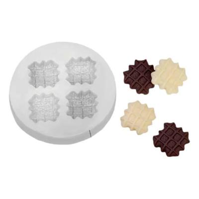Molde De Silicona Waffles H63-004A7-03