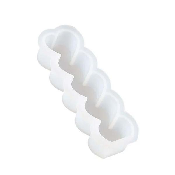 Molde De Silicona Corazones H28-024R8-02