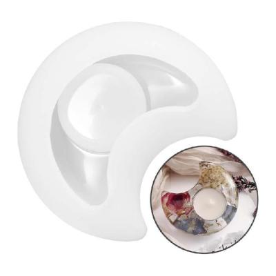Molde De Silicona Porta Vela Luna H63-005E7-02