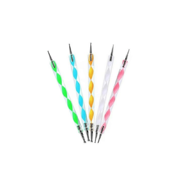 Bolillos Mango De Colores X 5 Unidades