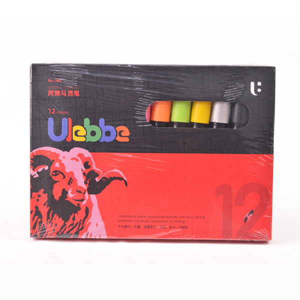 Marcadores Acrilicos X 12 Colores