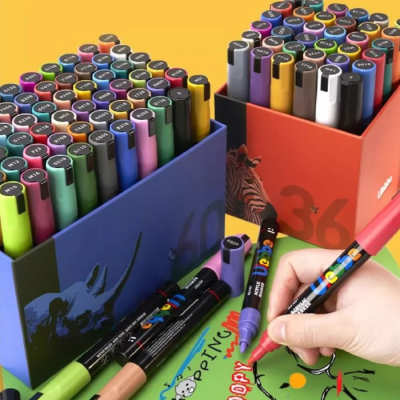 Marcadores Acrilicos X 12 Colores