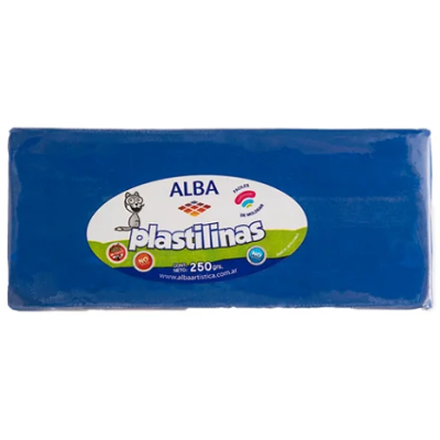 Plastilina De Colores En Bloques X 250 Grs