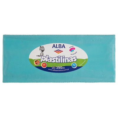 Plastilina De Colores En Bloques X 250 Grs