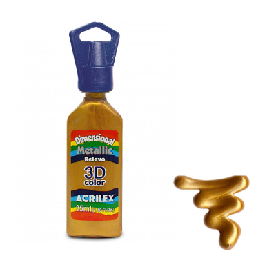 Dimensional 3D Colores Metalicos X 35 Ml