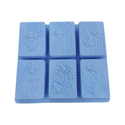 Molde Para Jabón Abeja X 6 Unidades