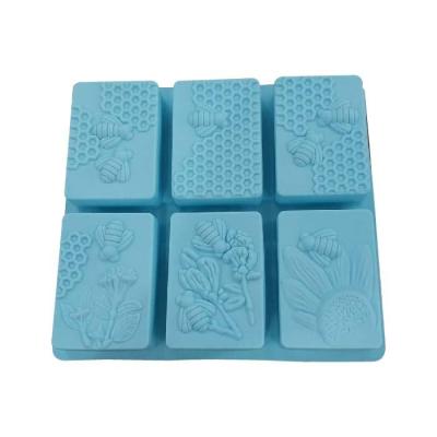 Molde Para Jabón Abeja X 6 Unidades