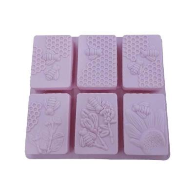 Molde Para Jabón Abeja X 6 Unidades