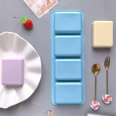 Molde Para Jabón Rectangular X 4 Unidades