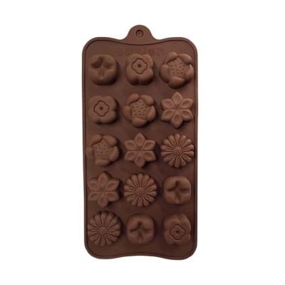 Molde De Reposteria Flores X 15 Cavidades