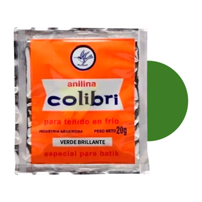 Anilina Teñido En Frio X 20 Grs