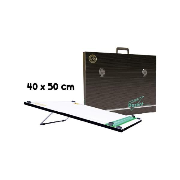Tablero Portatil 40 X 50 Cm Atril De 1 Posición + Maletín
