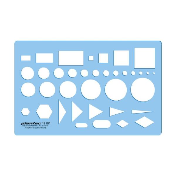 Plantilla Inyectada Técnica Figuras Geométricas