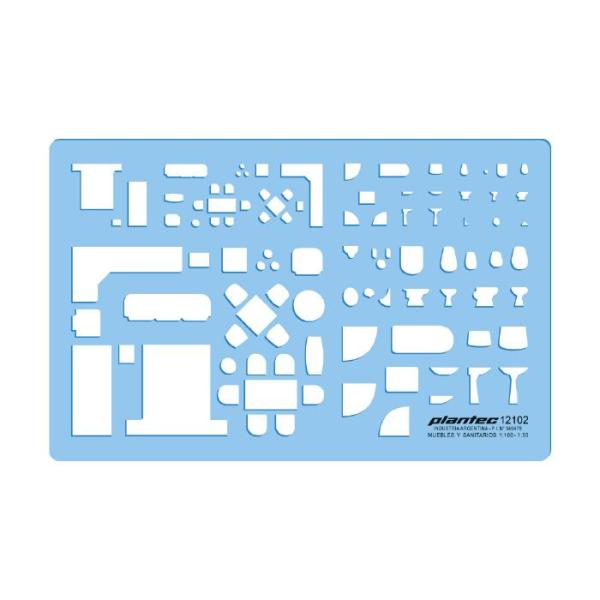 Plantilla Inyectada Muebles/Sanitarios 1:100 / 1:50