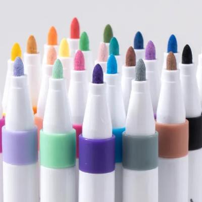 Marcador Acrílico X 8 Colores Pastel