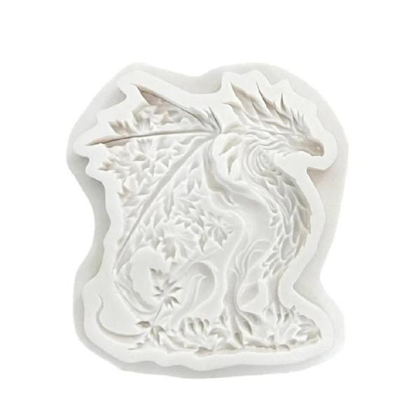 Molde De Silicona Dragón 2 027U12