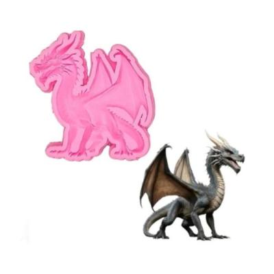 Molde De Silicona Dragón 028D12