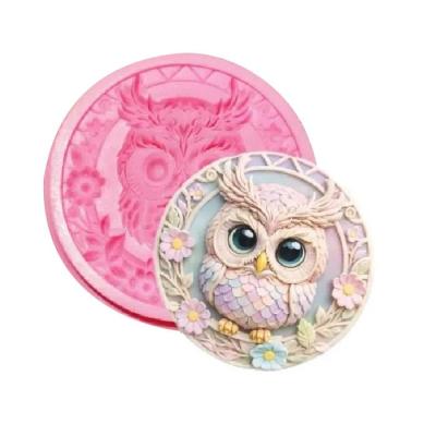 Molde De Silicona Buho 028F12