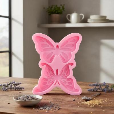 Molde De Silicona Mariposas X 2 029S12