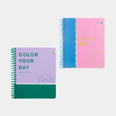 Cuaderno Tapa Dura 16 X 21 Cm 80 Hjs Pastel Block