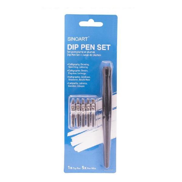 Dip Pen Set Calligraphy 5 Piezas Arte