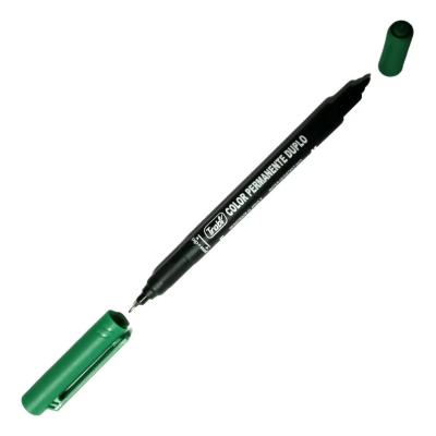 Marcador Permanente Trabi Duplo Doble Punta 0.3 y 2 mm | Bartola Artística