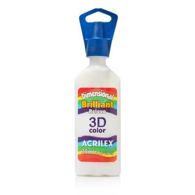 Pintura dimensional brillante 35 ml. Acrilex