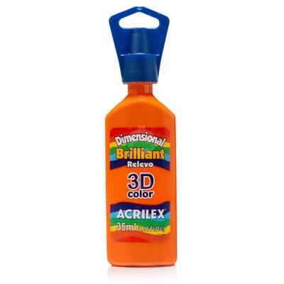 Pintura dimensional brillante 35 ml. Acrilex