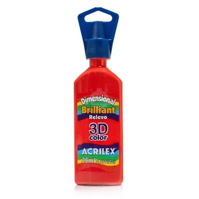 Pintura dimensional brillante 35 ml. Acrilex