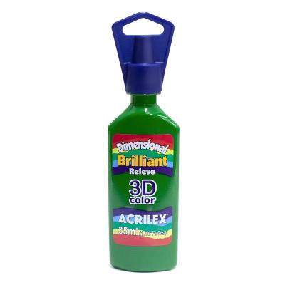 Pintura dimensional brillante 35 ml. Acrilex