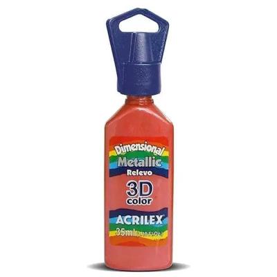 Pintura Dimensional Acrilex Metallic 35 ml