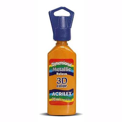 Pintura Dimensional Acrilex Metallic 35 ml
