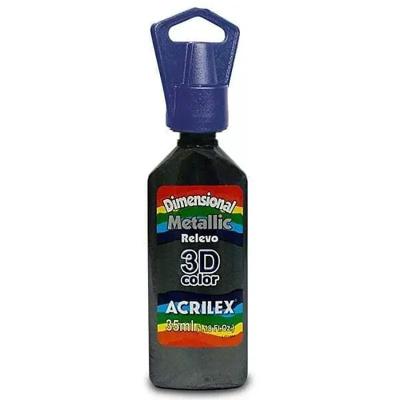 Pintura Dimensional Acrilex Metallic 35 ml