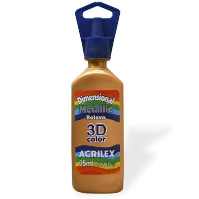 Pintura Dimensional Acrilex Metallic 35 ml