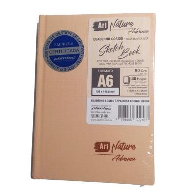 Cuaderno Art Nature 90 G Advance Liso A6 X 80 H | Bartola Artística