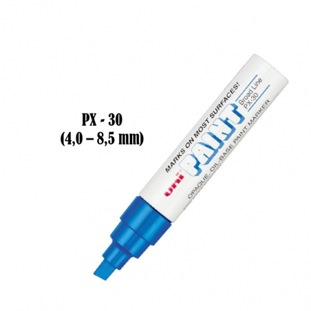 Marcador Uni Paint PX - 30 ( 4,0  –  8,5 mm )