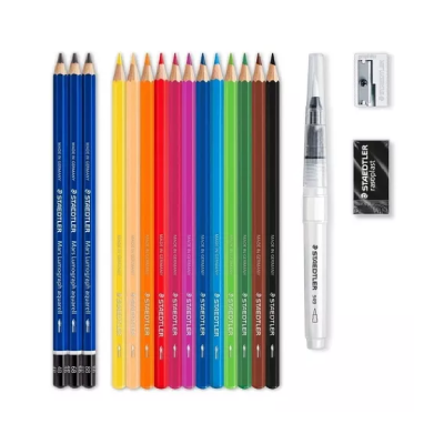 Set Lápices Acuarelables X 18 Piezas - Imagen 2