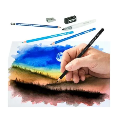 Set Lápices Acuarelables X 18 Piezas - Imagen 3