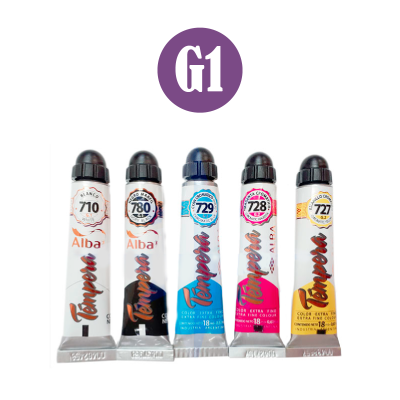 Tempera Profesional G1 X 18 ml